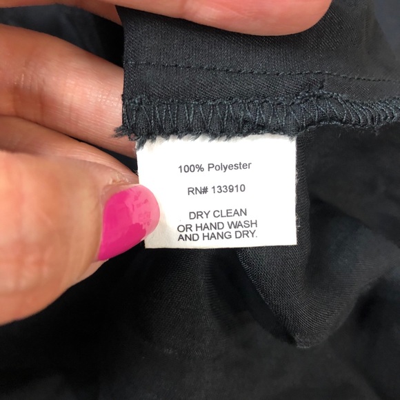 NWOT SMYM Jenn Maxi Dress Black Sheen - Picture 6 of 9